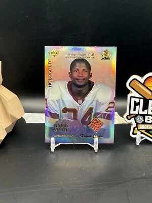 Champ Bailey 1999 Collecters Edge HoloGold 1º Lugar Game Gear Commanders (CBR) - Imagem 1 de 2