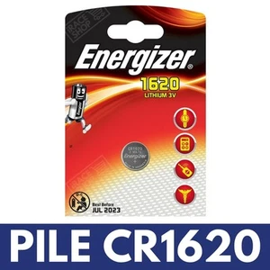 Pile CR1620 Lithium ENERGIZER pour Coque Boitier Clé Plip Télécommande CITROEN - Imagen 1 de 1