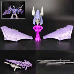 For transformer Kingdom Cyclonus IDW Upgrade Kits Weapon Big Gun Double Knife - Picture 1 of 13