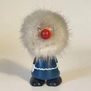 Te-Ri Fufel Handcrafted Wood & Felt Doll Figure 3" Canada - Picture 1 of 6