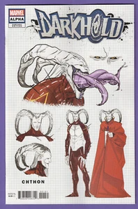 Darkhold Alpha #1 1:10 Tormey Design Variant Marvel scansioni reali! - Foto 1 di 3
