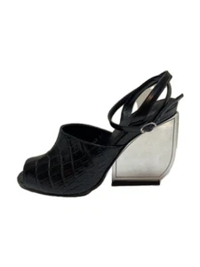 Maison Margiela taglia 37 décolleté da donna in pelle colore nero - Foto 1 di 5