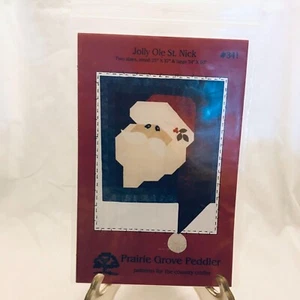 #2113 Jolly Ole St Nick patrón de costura para colgar en la pared - Imagen 1 de 2