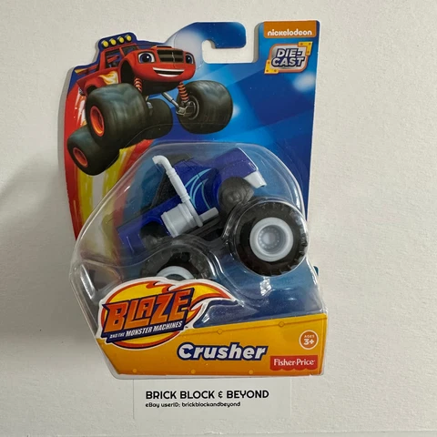 Fisher-Price Blaze and the Monster Machines Die-Cast Crusher New Sealed Cover