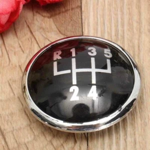 Für VW Golf Bora Jetta Lupo Caddy 5 Gang Schaltknauf Kappe Emblem Abdeckung 35mm - Bild 1 von 8