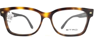 Gafas ópticas ETRO ET2620-214 cuadradas marrón tortuga cachemira para mujer - Imagen 1 de 4