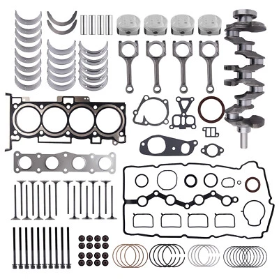 G4KD Engine Rebuild Kit w/ Crankshaft Rods Pistons For Hyundai Sonata KIA 2.0L - Image 1 of 4