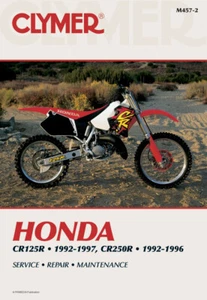 Honda CR125R 1992-1997 & CR250R 1992-1996 Workshop Repair Manual - Picture 1 of 2