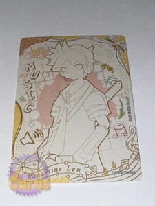 CARTE KAYOU CARD HATUSNE MIKU : KAGAMINE LEN QCY-MTR-004 - Imagen 1 de 1