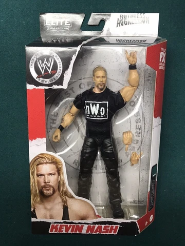 WWE Elite NWO Kevin Nash Ruthless Aggression Series 3 Mattel 6" Action Figure Cover