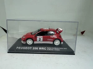 IXO? 1:43 Peugeot 206 WRC Rallye de Monte Carlo 2003 R Burns R Reid - Picture 1 of 11