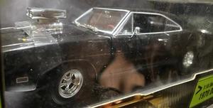 FAST and the FURIOUS DOM'S 1970 DODGE CHARGER BLACK 1:18 RC ERTL AMERICAN MUSCLE - Picture 1 of 9