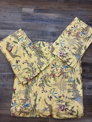 Edredón estampado raro de inspiración asiática Legacy Home y 2 fundas King Foto 1 de 4