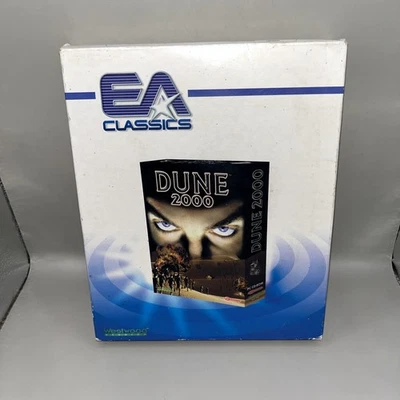Dune 2000 pc cd rom big box EA classics new not sealed unused mint 1999  - Image 1 of 4