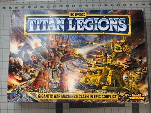 Epic 40K "TITAN LEGIONS" SOLO scatola (edizione 1994) Games Workshop Warhammer danni - Foto 1 di 7