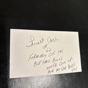 Levert Carr (N.Central) ‘69 S.D. Chargers, Buffalo Bills & Houston Oilers - Picture 1 of 1