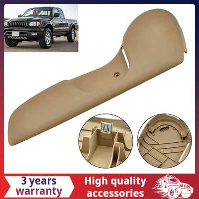 Front Left Side Tan / Beige Seat Trim Bezel For Toyota Tacoma - Imagem 1 de 4