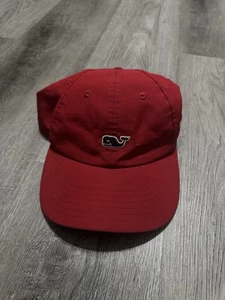 Vineyard Vine’s Men’s Adjustable Strap Hat Cap Red - Men’s Dad Hat - Picture 1 of 3