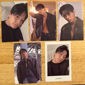 Ateez San Photocard Set Golden Hour part 3 Lemon Drop Poca Album - Picture 1 of 14