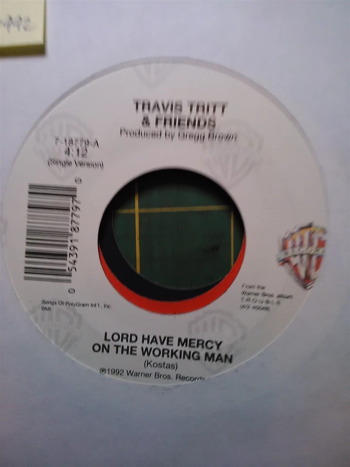 Travis Tritt & Friends, Lord Have Mercy on the Working Man ~ 1992 WB 45 Foto 1 de 1