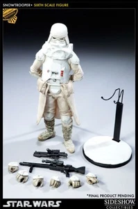 Sideshow Star Wars Snowtrooper Exclusive Version Sixth Scale Figure 1:6 TESB New - Picture 1 of 14