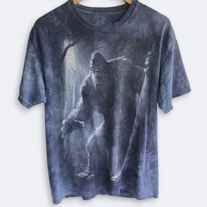 The Mountain Bigfoot Yeti Tee Tie Dye Blau Herren M Med Shirt Natur Outdoor 2009 - Bild 1 von 11