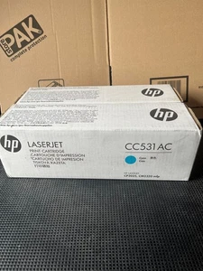 2 x HP Cyan Toner Cartridges - CC531A - Afbeelding 1 van 1