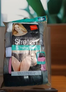 HANES JUST MY SIZE BIKINI Confezione da 5 Mutandine Elasticizzate Taglia 13/5X NUOVE 🌺 - Foto 1 di 7