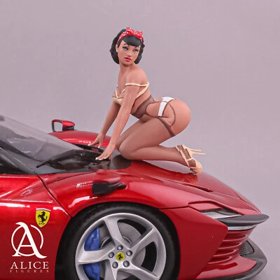 Painted resin figure. Woman 1/18 1/24 1/32 1/43(girl only) - Image 1 of 4