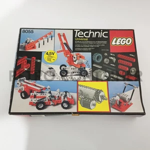 Lego Vintage Set 8055 Empty Box Scatola Vuota - Technic Universal Set (1986) - Imagen 1 de 1