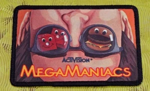 👀🕹 Atari 5200 Video Game Vintage 80's Activision Patch - Megamania Megamaniacs - Picture 1 of 3