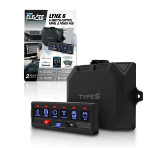 TYPE S Elevate LYNX 6, 6-Switch Control Panel & Power Hub  (NEW/SEALED) - Picture 1 of 14