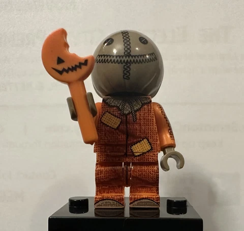 Sam Custom Mini figure NEW works w/ Blocks Brick Horror Trick ‘r Treat Or Cover