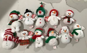 Ty Christmas Snowmen JINGLE BEANIES - Estilos Surtidos - Imagen 1 de 12