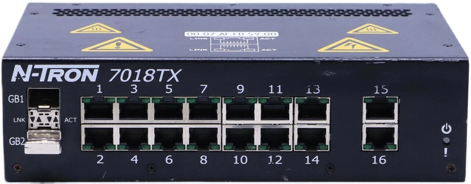 N-TRON 7018TX MANAGED ETHERNET SWITCH - Image 1 of 4
