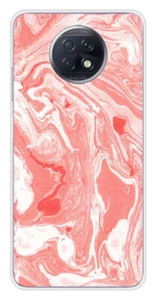 Coque en silicone imprimée compatible Xiaomi Redmi Note 9T 5G Marbre Rose - Picture 1 of 3