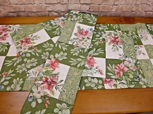 Sander Gobelin Tischset Tischläufer Poinsettia Patch Weihnachten Größenwahl - Bild 1 von 7