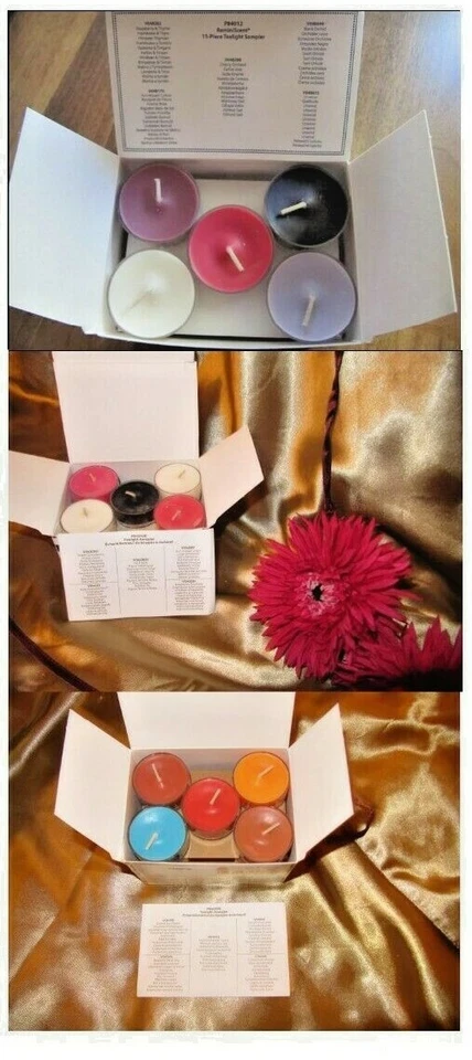 Neu! PartyLite Teelicht Duft Mischbox - 12 - 15 Teelichter! Für jede Jahreszeit! - Bild 1 von 1