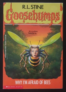 Goosebumps 17 Why I'm Afraid of Bees by R. L. Stine 1st US Printing 1994 - Picture 1 of 9