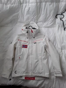 HELLY HANSEN woman hidropower pro series regular size S JACKET WATERPROOF yaht - Picture 1 of 12