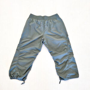 RBX Lumen pantalon léger Capri olive taille moyenne pantalon de sport