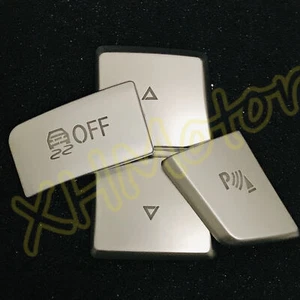 Gear Shift Panel Side Switch P Button Trim Cover Cap For BMW 5 6 7 Series X3 X4 - Picture 1 of 18