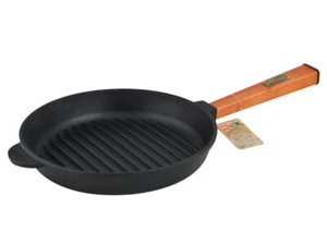 BRIZOLL Optima Runde Grillpfanne aus Gusseisen 260 x 40 mm - Bild 1 von 5