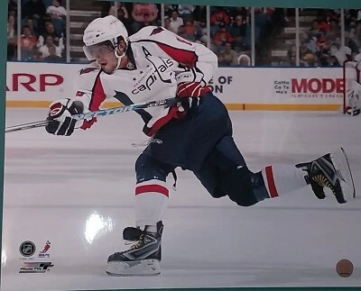 Alex Ovechkin Washington Capitals 16x20 PhotoFile FREE SHIPPING Shooting - Image 1 of 2