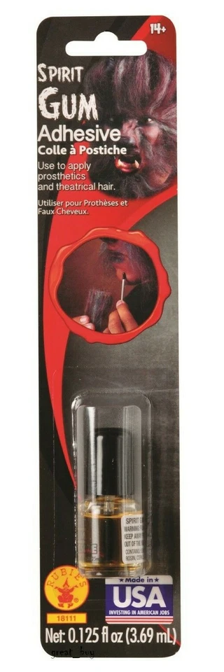 Rubie S Rub18111 Spirit Gum Adhesive 125oz