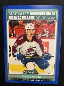 21-22 UD Series 2 Hockey Blue O-Pee-Chee Marquee Rookies 645 Sampo Ranta - Picture 1 of 2