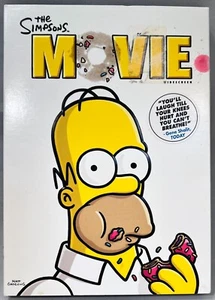 THE SIMPSONS MOVIE (DVD, 2007) Widescreen Edition - Homer Bart Maggie Marge - Picture 1 of 6