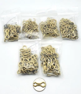 Collegamenti Bronzo Misura 3 - 240 pz Terminale Bulk Attrezzatura da Pesca - Foto 1 di 3