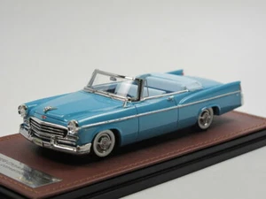 GLM 130901 1956 Chrysler Windsor Convertible Stardust Blue 1:43 Limited - Picture 1 of 5