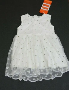 Taufkleid Baby Kleid Taufe offwhite Mädchen Babykleid Spitze 62, 68, 74, Neu - Bild 1 von 2